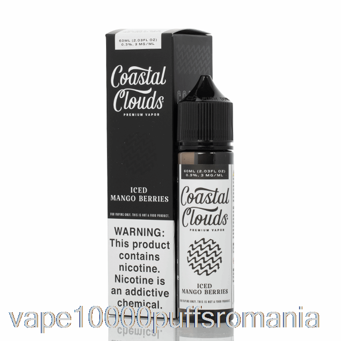 Vape Romania Iced Mango Fruites - Coastal Clouds Co. - 60 Ml 3 Mg